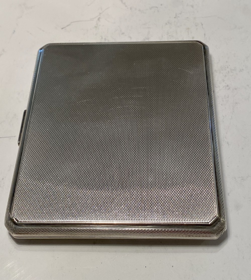 Sterling Silver Cigarette Case View V