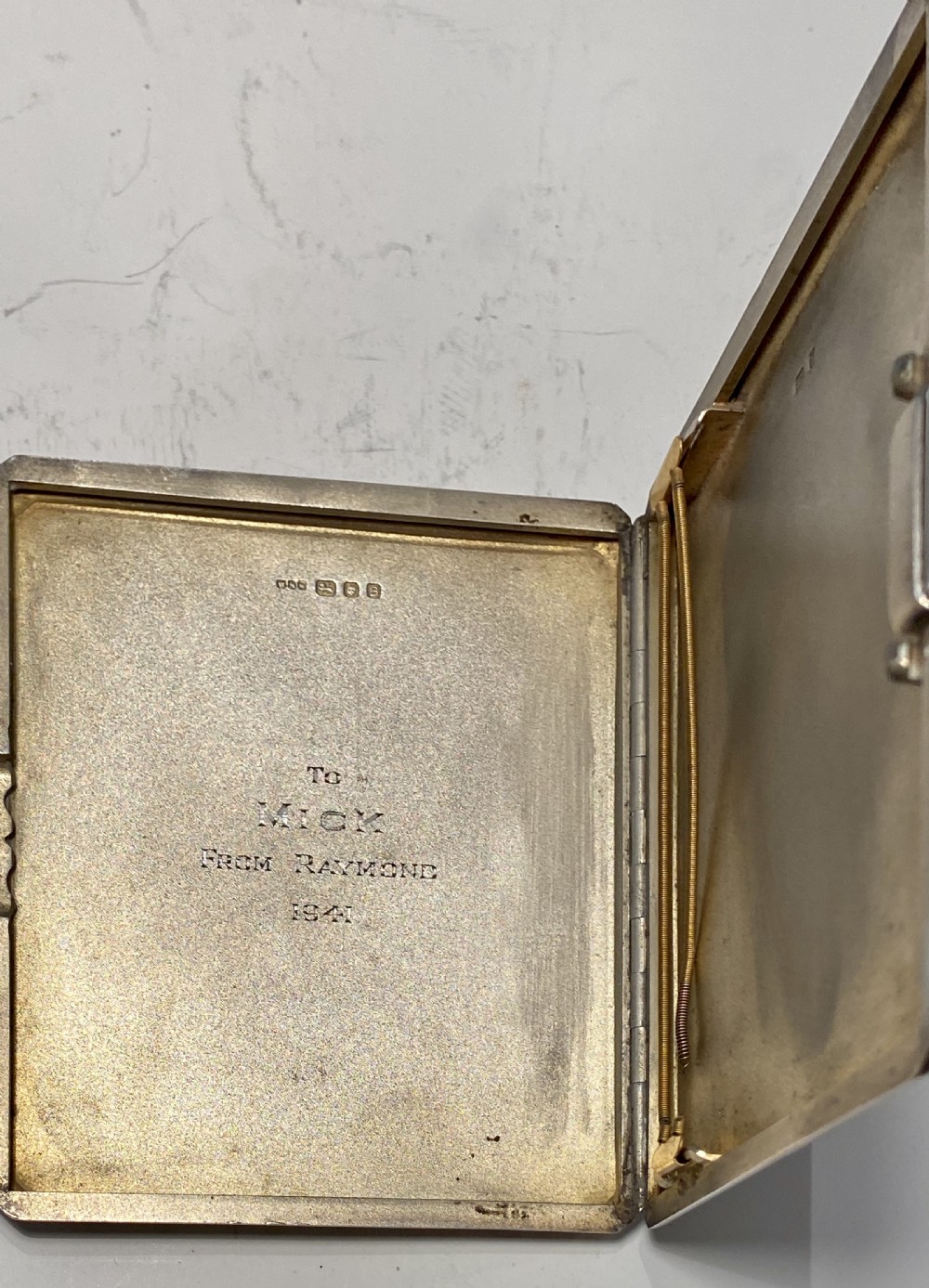 Sterling Silver Cigarette Case View VII