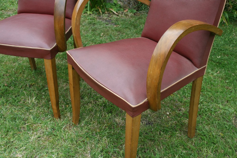 pair art deco armchairs  View IV