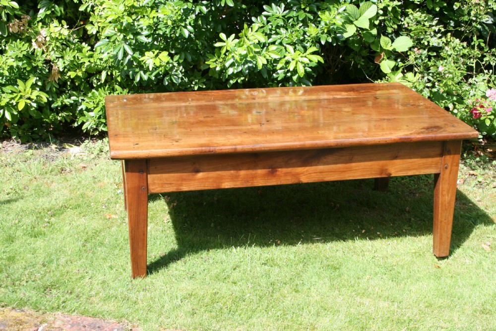 french cherry wood coffee table  View II