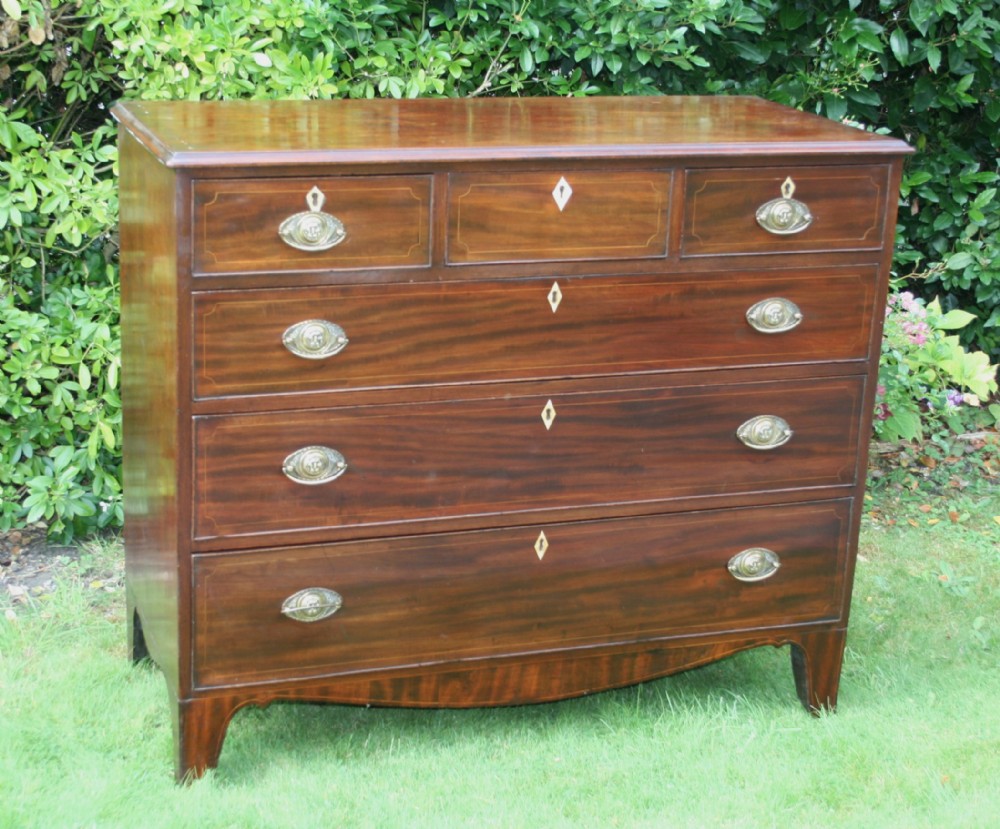 Victorian mahogany chest of drawers