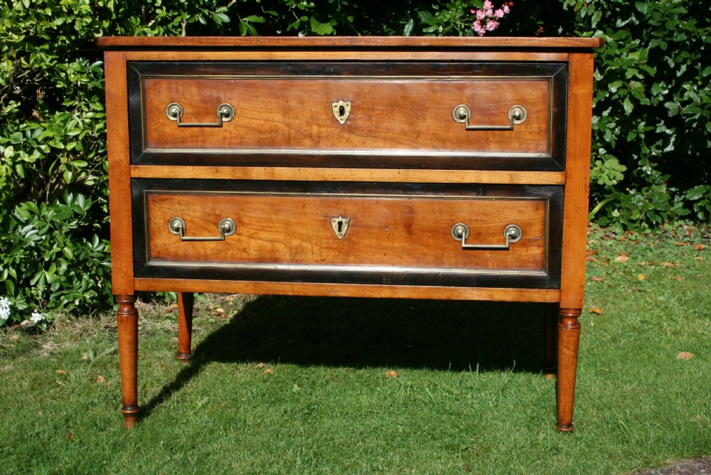 small cherry wood period commode  View II