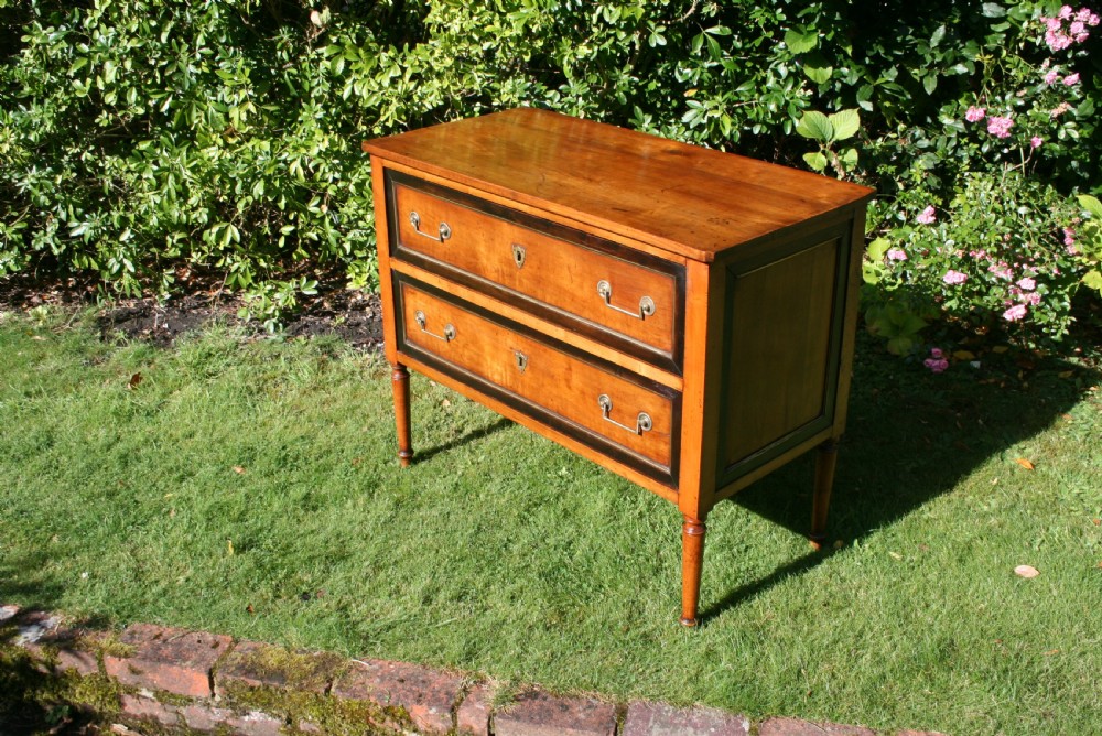 small cherry wood period commode  View IV