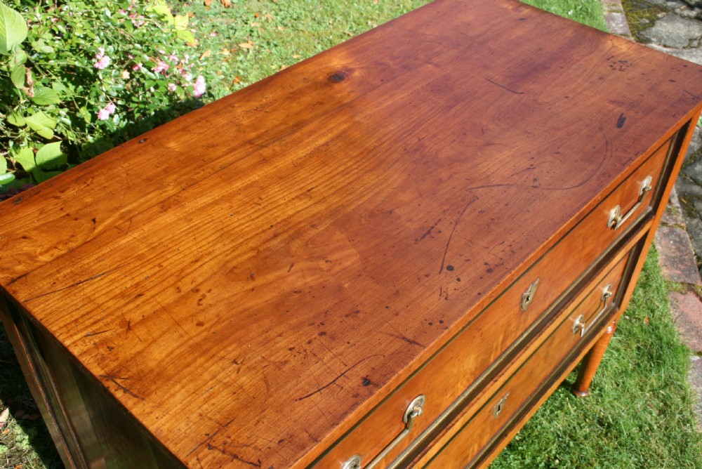 small cherry wood period commode  View V