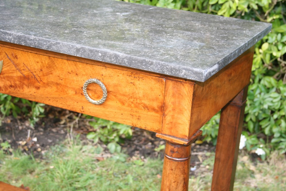 pair of matched period console tables  View V