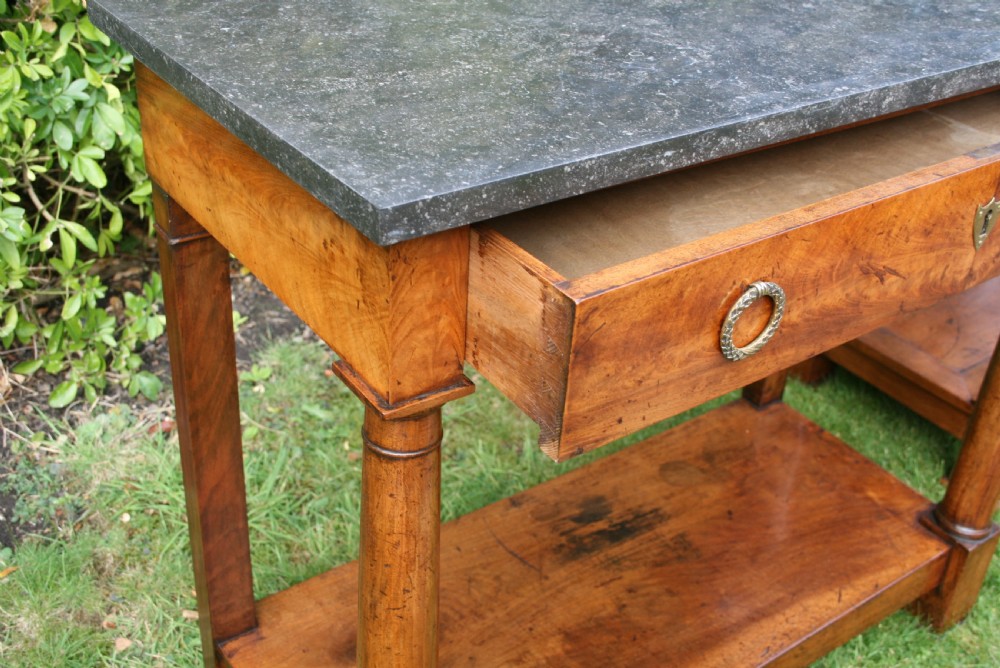 pair of matched period console tables  View XI