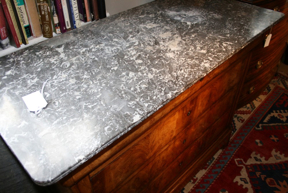 Louis Philippe walnut commode  View VI