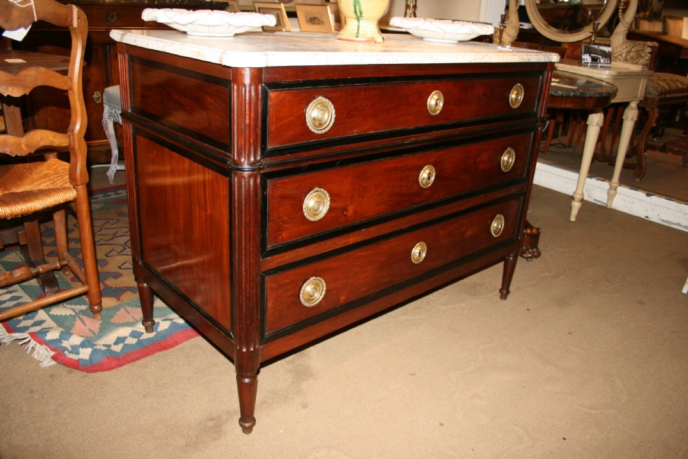 18th century mahogany commode 