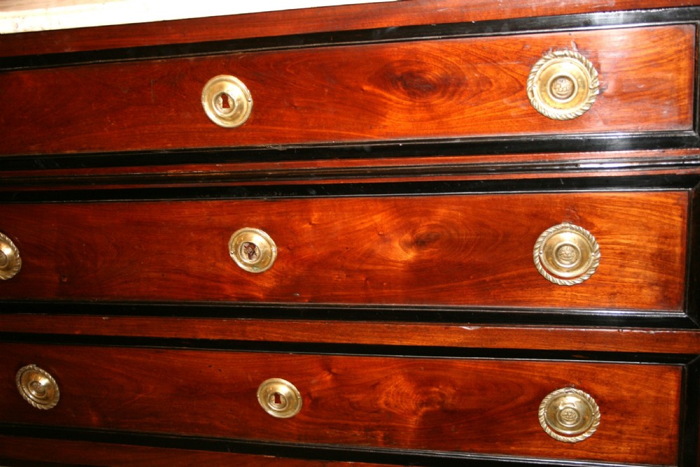 18th century mahogany commode  View V