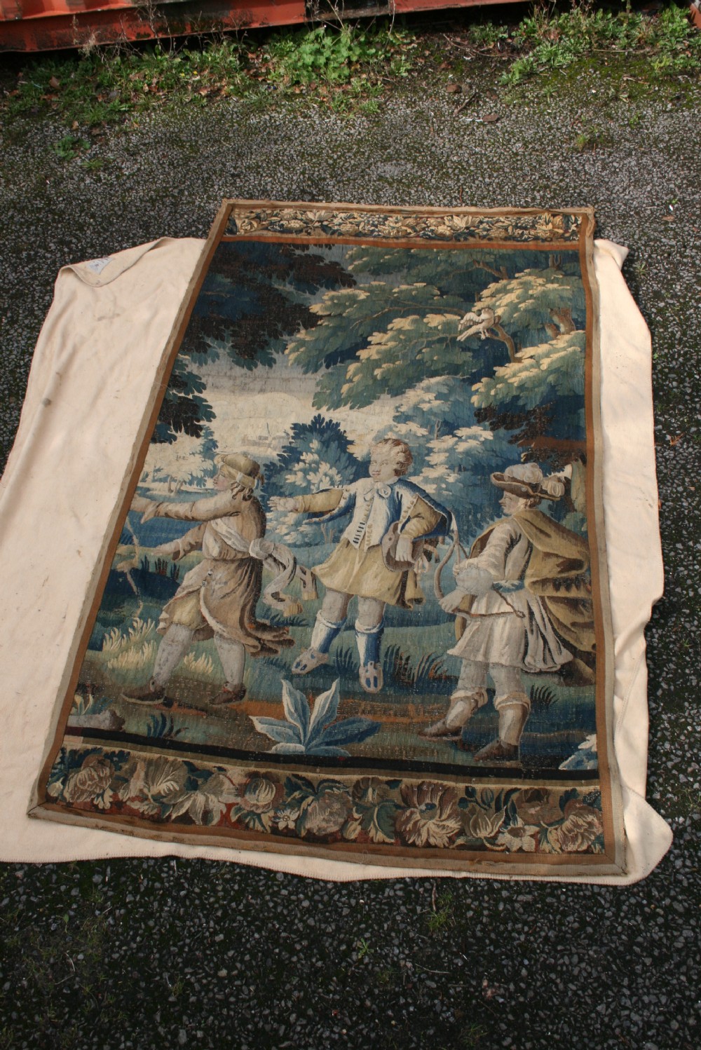 17th century french tapestry 