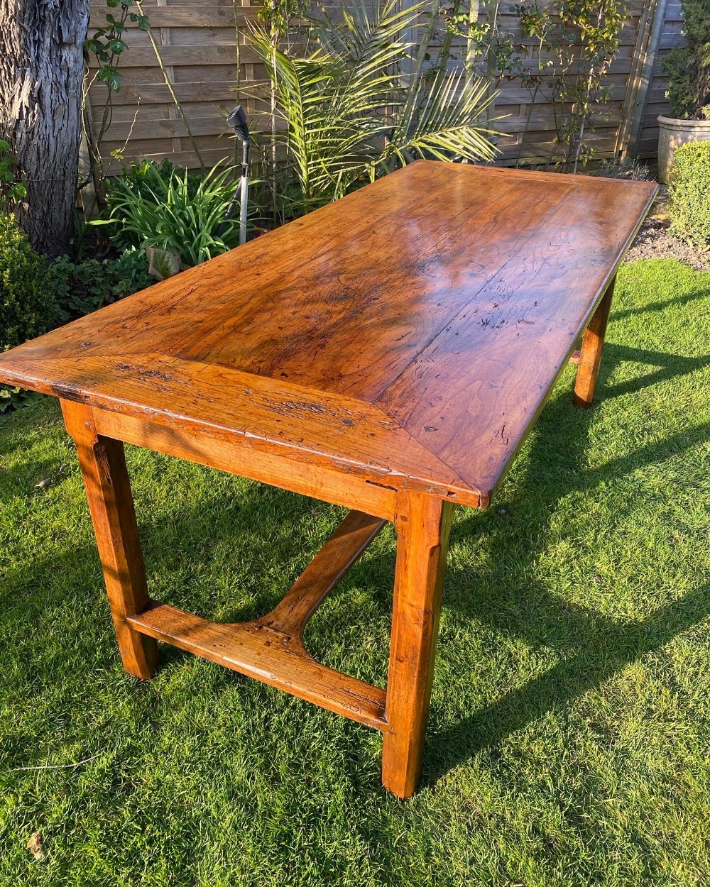 18th Century farmhouse table in cherrywood 