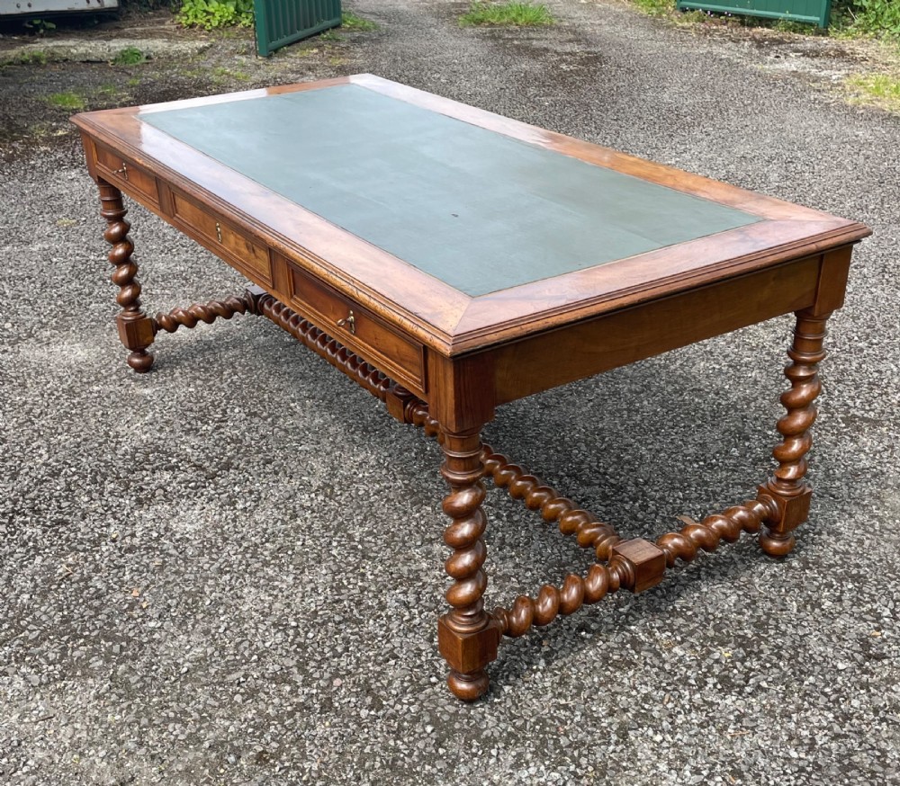 Napoleon III Walnut Desk View IV