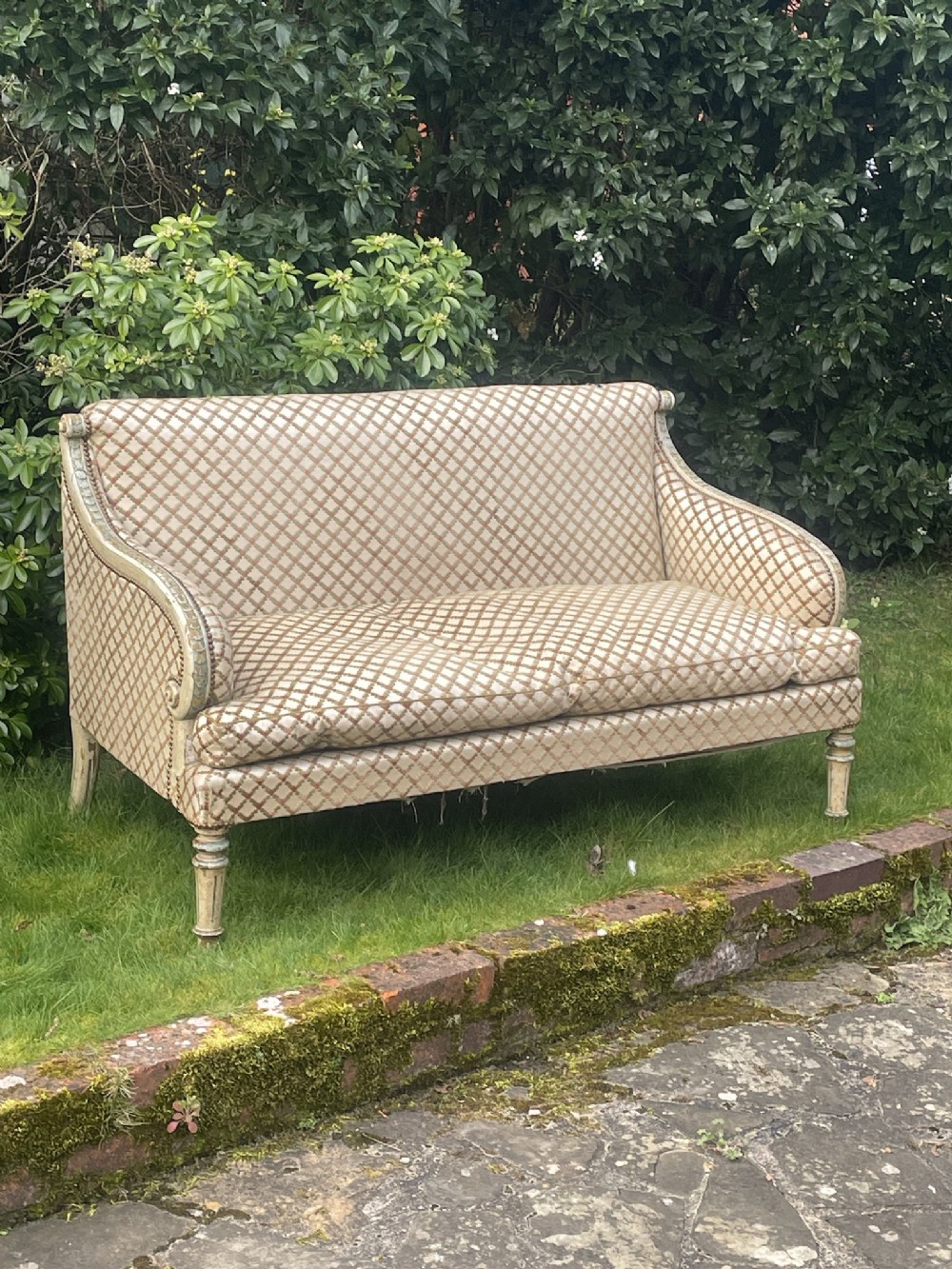 French Painted Sofa 