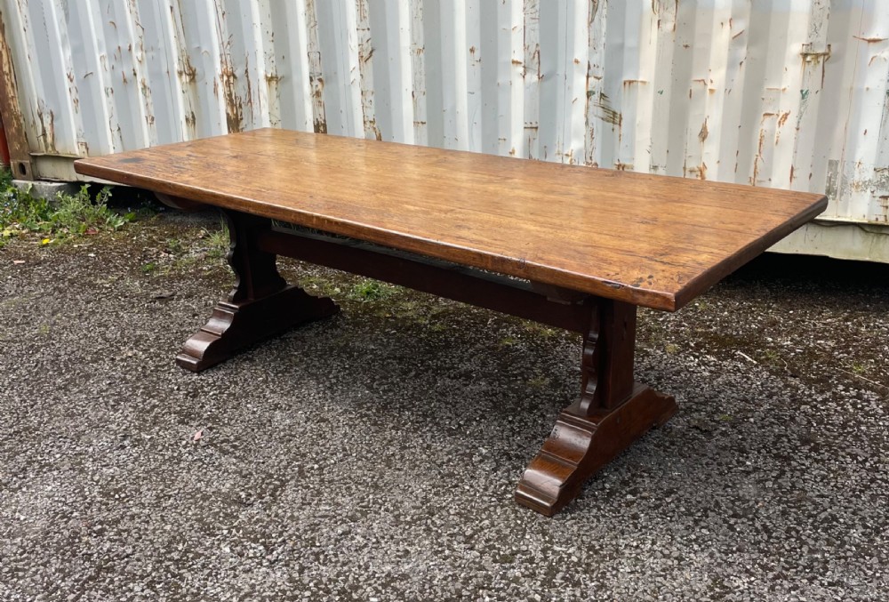 Large French Refectory Table 
