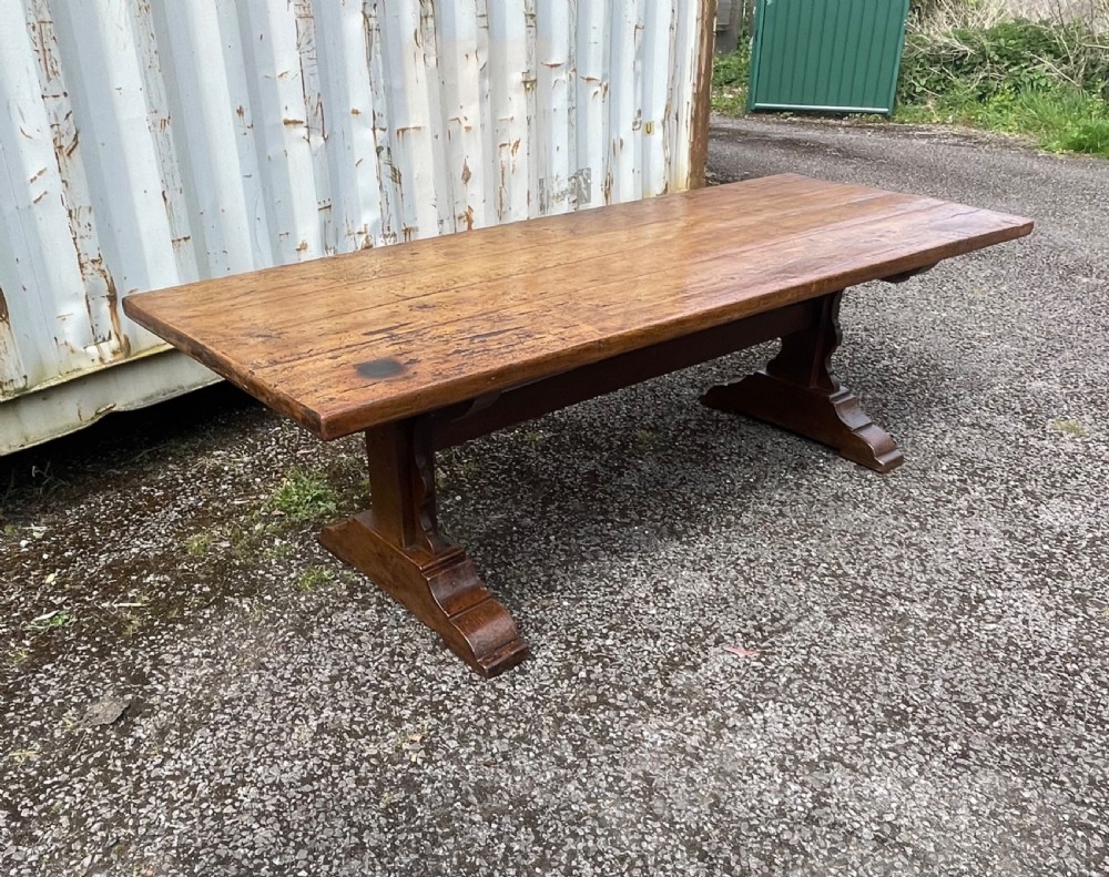 Large French Refectory Table  View IV
