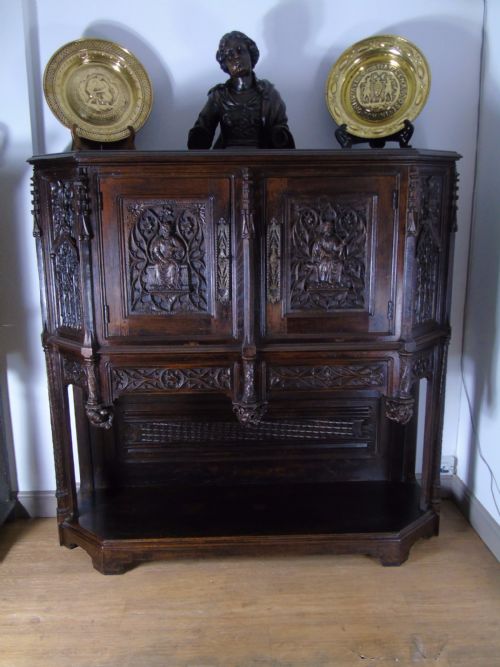 19th Century French Gothic Dressoir