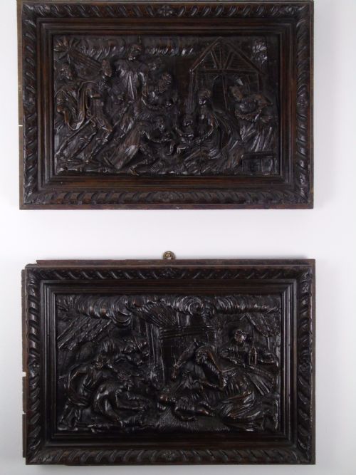 A Pair of 17th Century Flemish Panels
