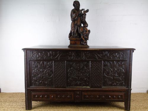 A Lovely 17th Century Mule Chest