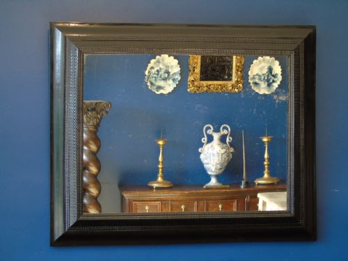 A Fine Late 17th-early 18th Century Ripple Molded Mirror