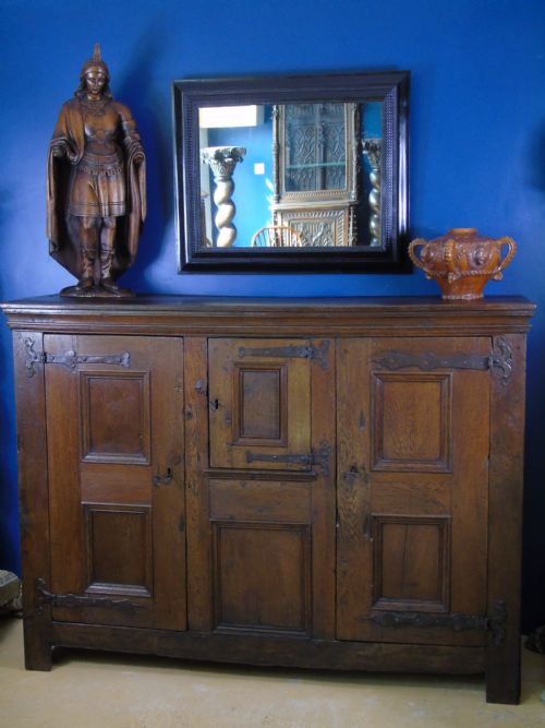 A Fabulous Late 16th Century Flemish Cupboard