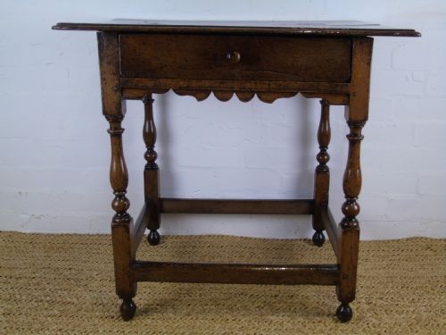 A Late 17th Century Side Table