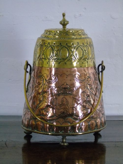 A Fine Early 18th Century Dutch Repouse Ash Pot