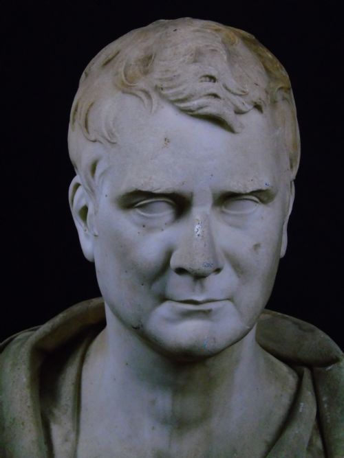 fig 1. A fine and very large 19thC marble bust
