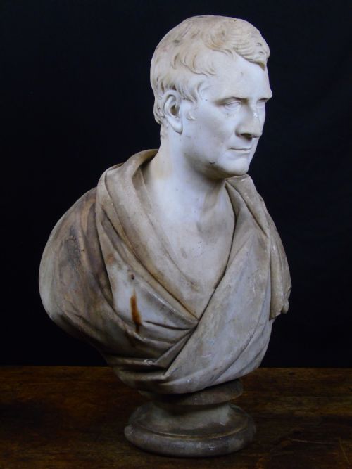 fig 6. A fine and very large 19thC marble bust