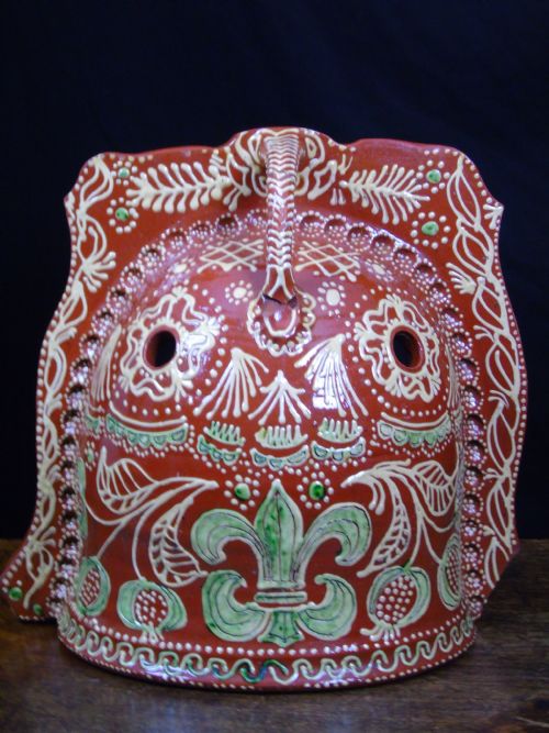 A Halifax Pottery Slipware Curfew