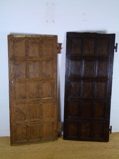 A Rare Pair of 17th Century Doors