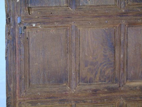 fig 3. A rare pair of 17th Century doors