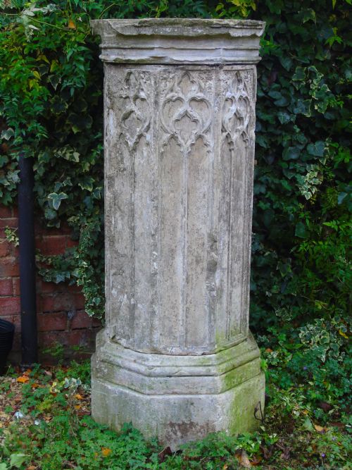 A Large 16th Century Limestone Column