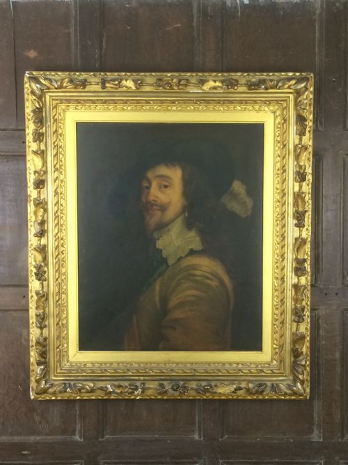 fig 1. A superb portrait of King Charles 1st