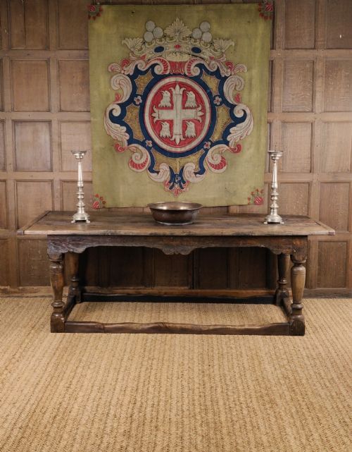 fig 1. An early 17th century refectory table