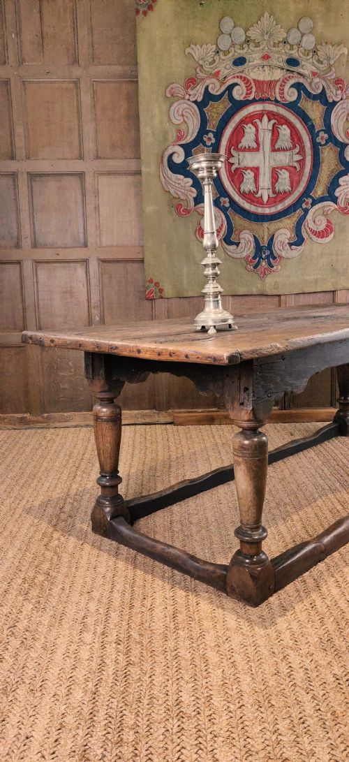 fig 2. An early 17th century refectory table
