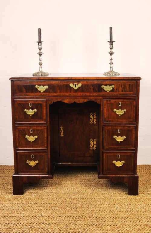 A Superb Early 18th Century Walnut Knee-hole Desk