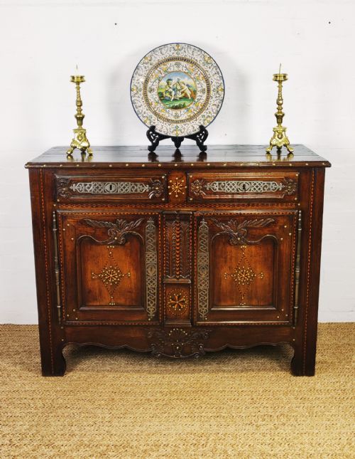 fig 1. A decorative 18th Century French sideboard