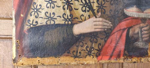 fig 3. An early 17th century portrait of ST Agatha