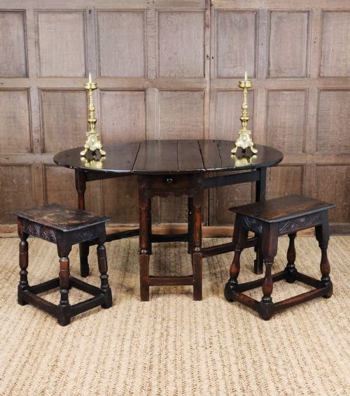 A Small 17th Century Gateleg Table