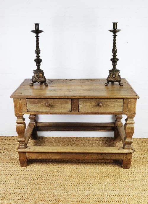 A Fabulous 17th Century Dutch Side Table