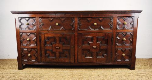 A Handsome 17th Century Style Dresser Base.