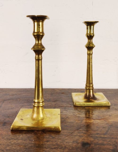 A Fine Pair of 18th Century Candlesticks.