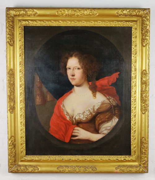 A Fine 17th Century Portrait of a Lady.