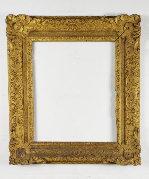 A Decorative 18th Century Carved Picture Frame.