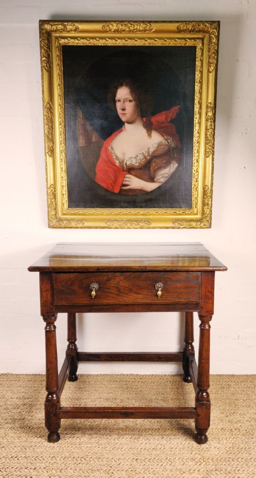 A Lovely Late 17th - Early 18th Century Side Table.