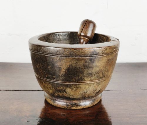 A Small 17th Century Apothecary Pestle and Mortar.