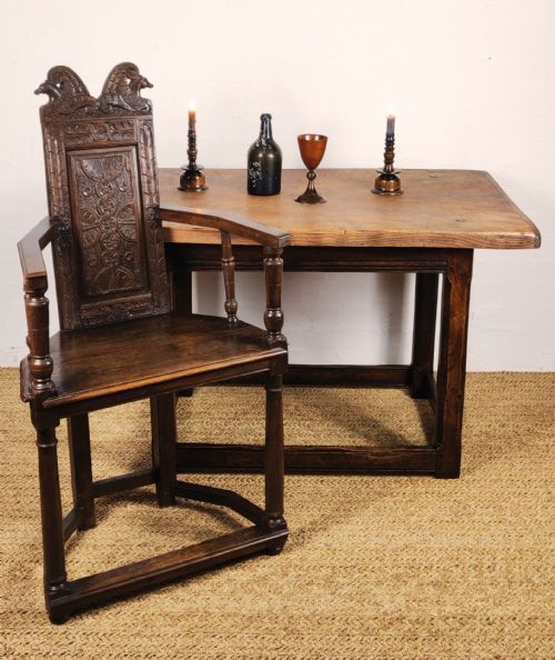 A Small Late 18th Century Farmhouse Table.