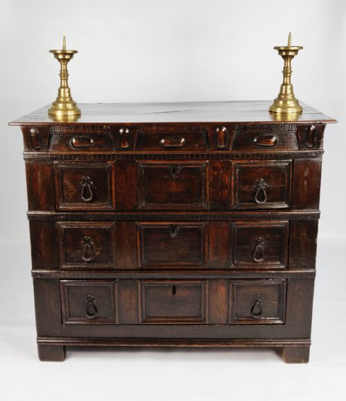 fig 1. A fabulous 17th century chest of drawers.
