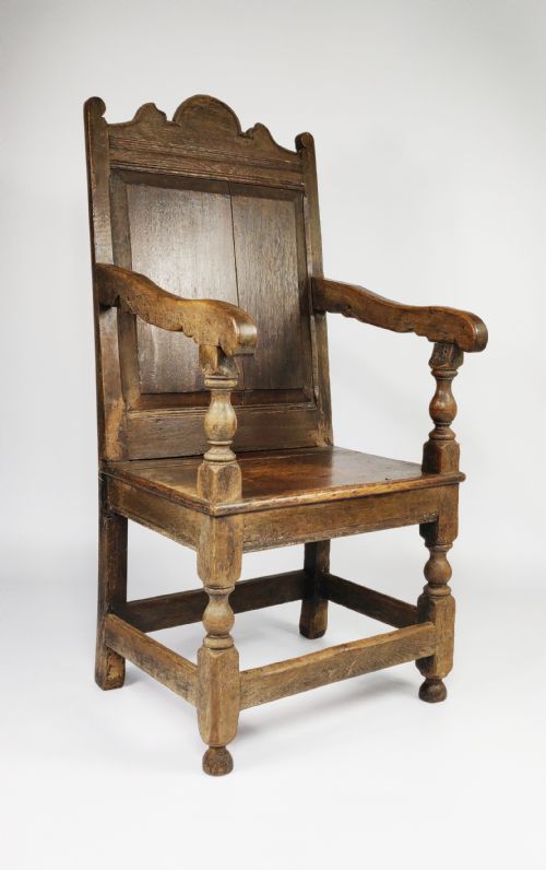 A 17th Century English Wainscot Chair.