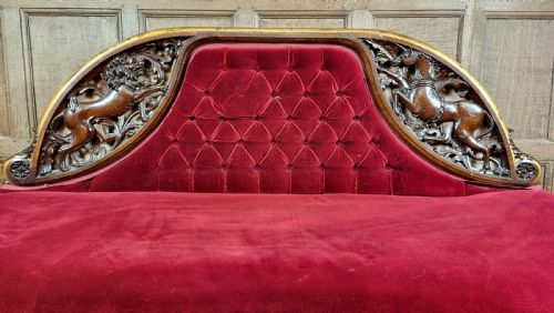 fig 2. A 19th century Royal settee.